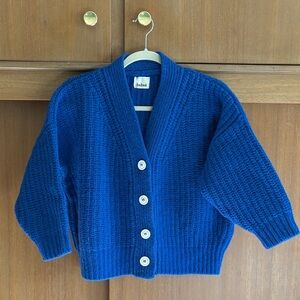 Babaa Wool Blue Mini Cardigan #19